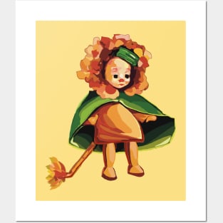 Cute little Cowardly Lion from the Wizard of Oz Posters and Art